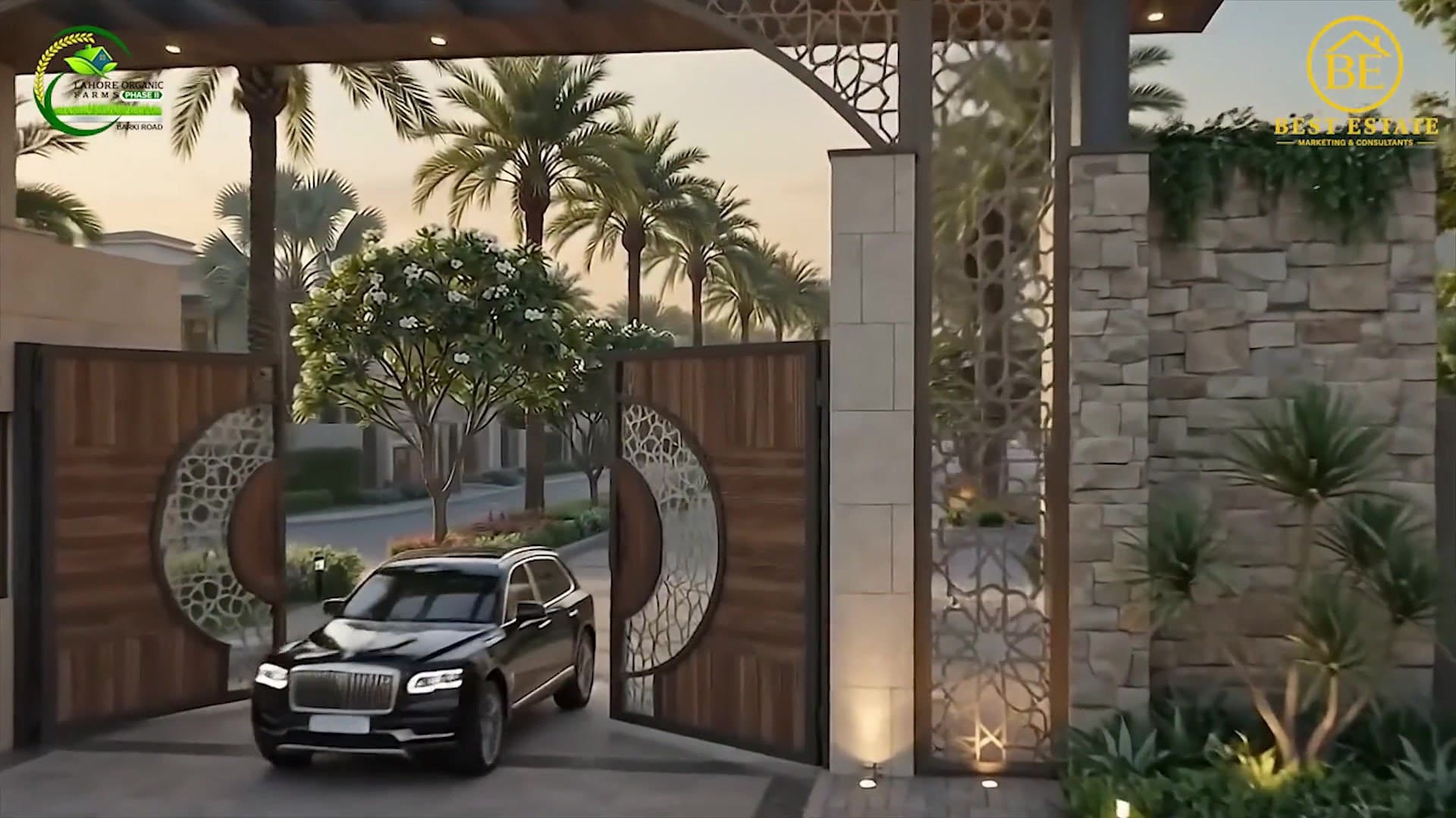 Grand society entrance on Barki Road